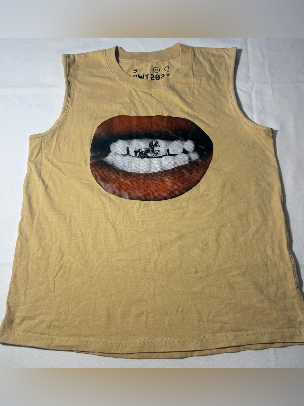 Beyonce Act II Cowboy Carter Lips Crop Tank Women’s Small